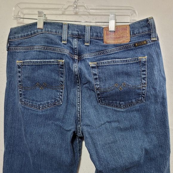 LUCKY BRAND DUNGAREES BY GENE MINTESANO SWEET N LOW BOOT CUT DENIM JEANS 10/30 - Picture 3 of 12